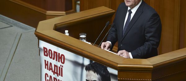 Polens Präsident Bronislaw Komorowski im Parlament Kiews - Sputnik Afrique