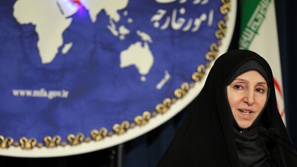 Iranian spokeswoman of the foreign ministry, Marzieh Afkham - Sputnik Afrique