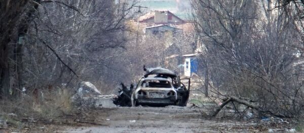 Представители ОБСЕ посетили район поселка Пески в Донецкой области - Sputnik Afrique