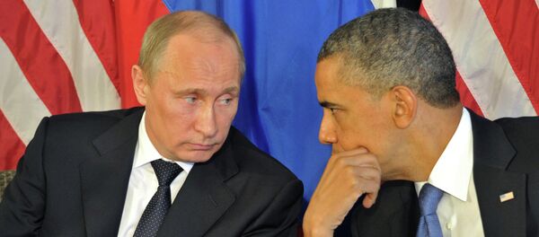 Vladimir Poutine et Barack Obama. Archive photo - Sputnik Afrique