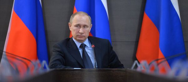 Рабочая поездка президента РФ В.Путина в Сибирский федеральный округ - Sputnik Afrique