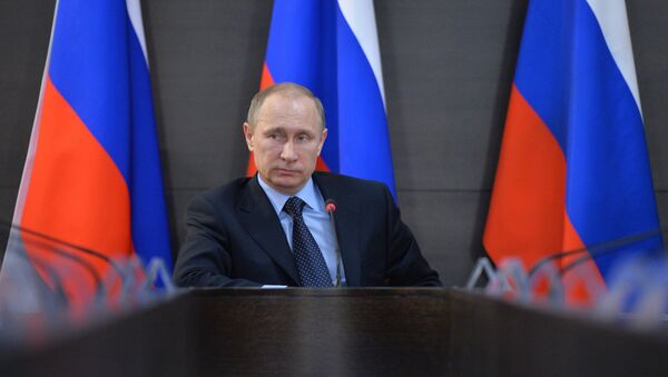Рабочая поездка президента РФ В.Путина в Сибирский федеральный округ - Sputnik Afrique