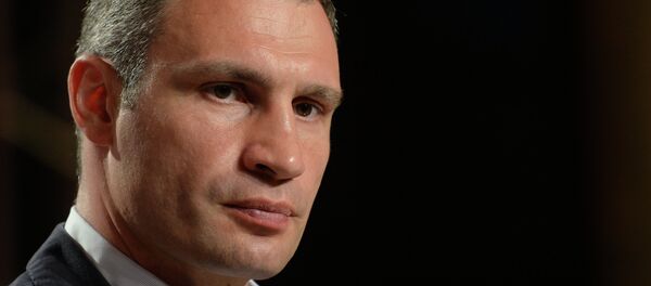 Пресс-конференция П.Порошенко и В.Кличко в Киеве - Sputnik Afrique