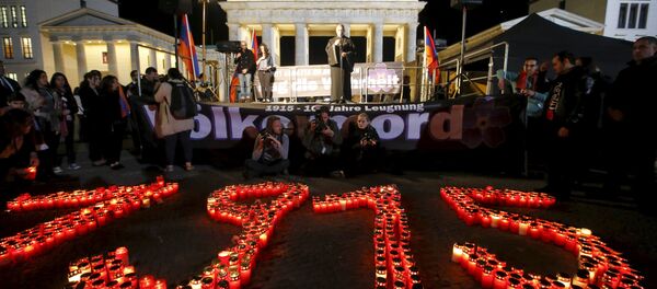 Hommage aux victimes du génocide arménien - Sputnik Afrique