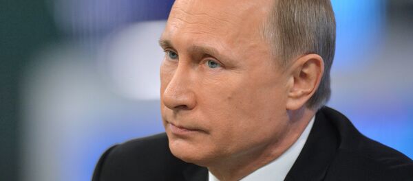 Прямая линия с президентом России Владимиром Путиным - Sputnik Afrique