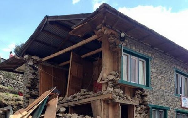 Népal: puissant et meurtrier séisme - Sputnik Afrique