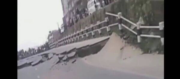 Séisme au Népal: les conséquences filmées par un témoin - Sputnik Afrique