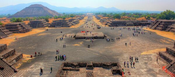 Панорамный вид Теотиуакана - Sputnik Afrique