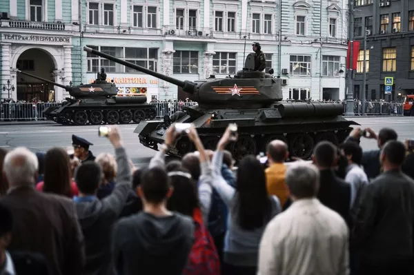 Moscou: répétition nocturne de la Parade de la Victoire Moscou: répétition nocturne de la Parade de la Victoire - Sputnik Afrique