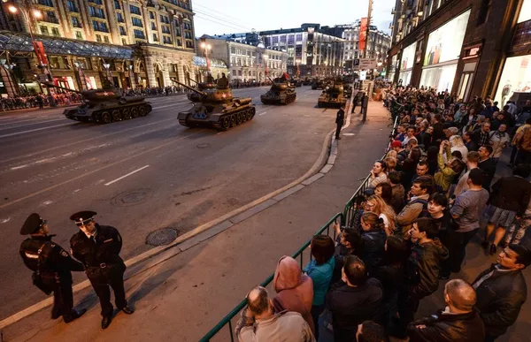 Moscou: répétition nocturne de la Parade de la Victoire Moscou: répétition nocturne de la Parade de la Victoire - Sputnik Afrique