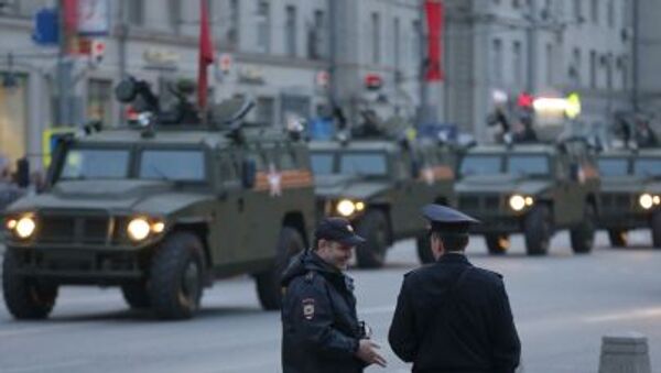 Répétition du défilé militaire du Jour de la Victoire à Moscou - Sputnik Afrique