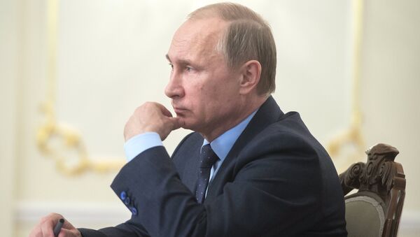 Президент РФ В.Путин провел совещание с членами правительства РФ - Sputnik Afrique