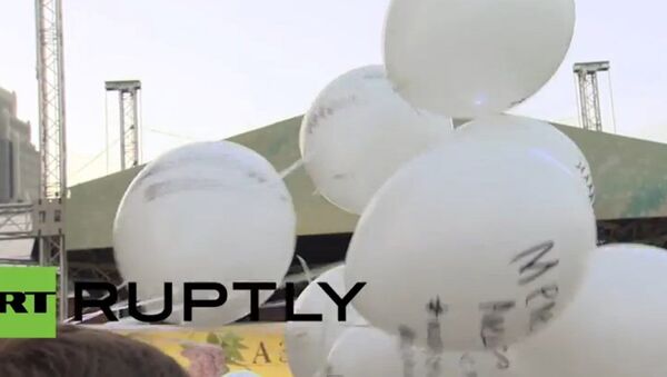 Russie: 500 ballons pour les femmes de la Grande guerre patriotique - Sputnik Afrique