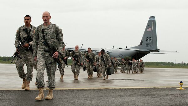 U.S. Paratroopers arrive in Estonia for NATO training - Sputnik Afrique