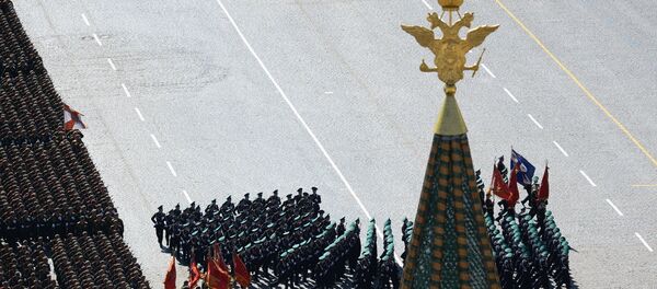 Военный парад, посвященный 69-й годовщине Победы в Великой Отечественной войне - Sputnik Afrique