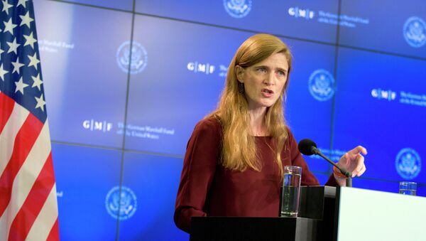 The US Ambassador to the United Nations Samantha Power - Sputnik Afrique