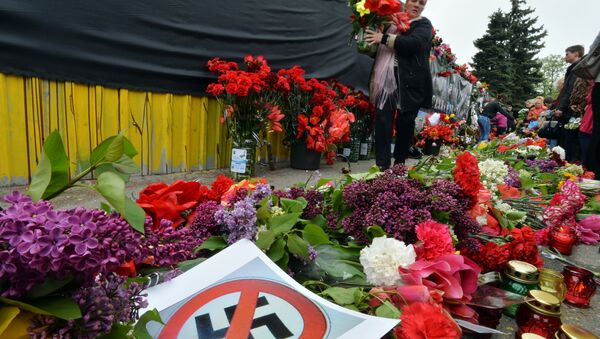 Rally in commemoration of Odessa victims - Sputnik Afrique