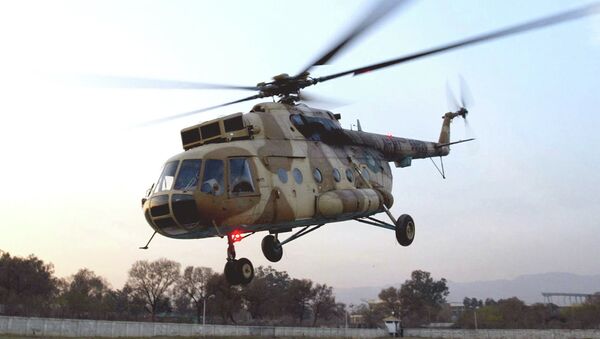This undated photo shows a Russian-made MI-17 Pakistan Army helicopter landing in Islamabad, Pakistan - Sputnik Afrique