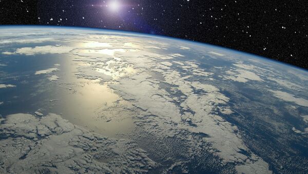 View of earth horizon from space - Sputnik Afrique