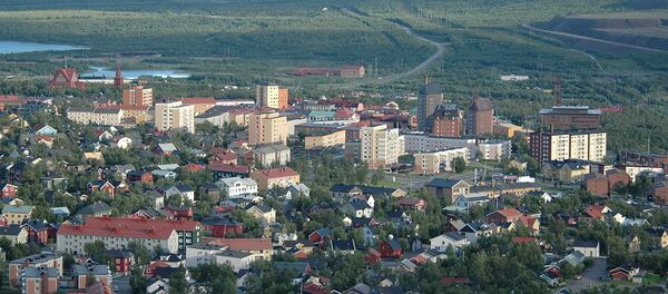 Central Kiruna photograped from Luossavaara - Sputnik Afrique