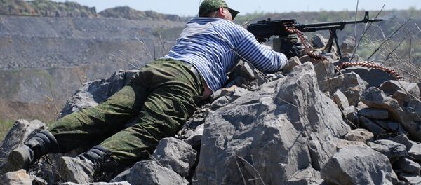 Учения мотострелкового батальона Викинги ополчения ДНР - Sputnik Afrique