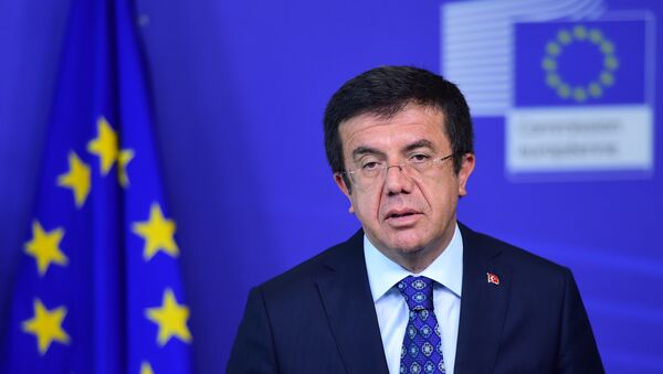 Turkish Economic Minister Nihat Zeybekci - Sputnik Afrique