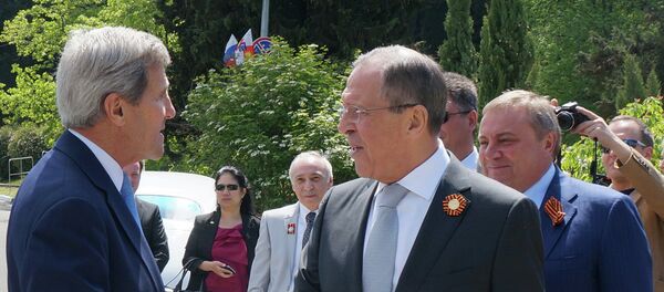 Встреча главы МИД РФ С. Лаврова и госсекретаря США Дж.Керри - Sputnik Afrique