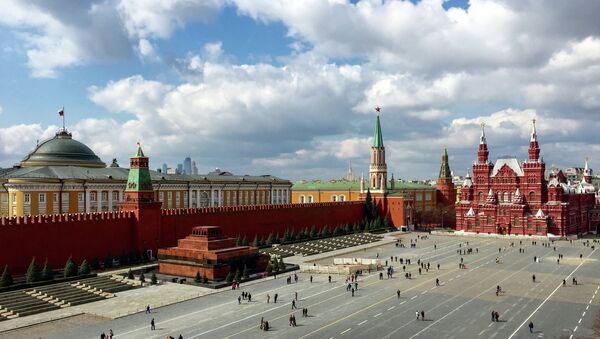 Красная площадь в Москве - Sputnik Afrique