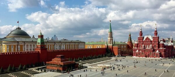 Красная площадь в Москве - Sputnik Afrique
