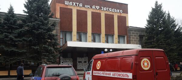 Пострадавшие от взрыва на шахте им. Засядько в Донецке - Sputnik Afrique