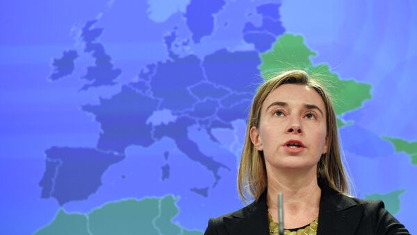 EU foreign policy chief Federica Mogherini - Sputnik Afrique