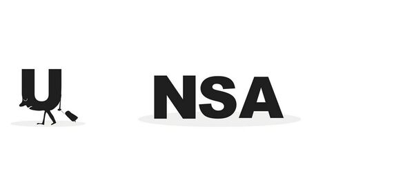Albaih's cartoon following Edward Snowden's leak of the NSA's sweeping surveillance program. - Sputnik Afrique