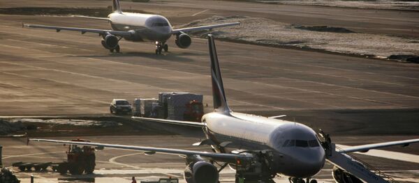 Airbus-319, Airbus-320 and Boeing-767 at Sheremetyevo airport - Sputnik Afrique