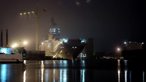 The STX Europe shipyard in Saint-Nazaire - Sputnik Afrique