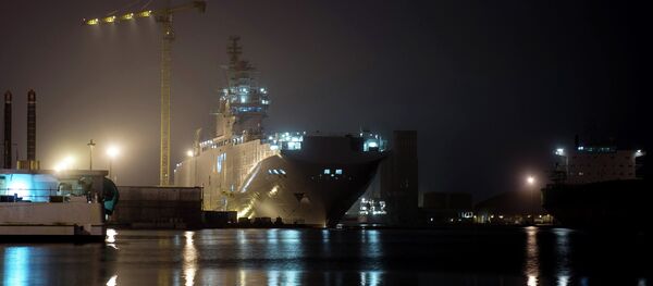 The STX Europe shipyard in Saint-Nazaire - Sputnik Afrique