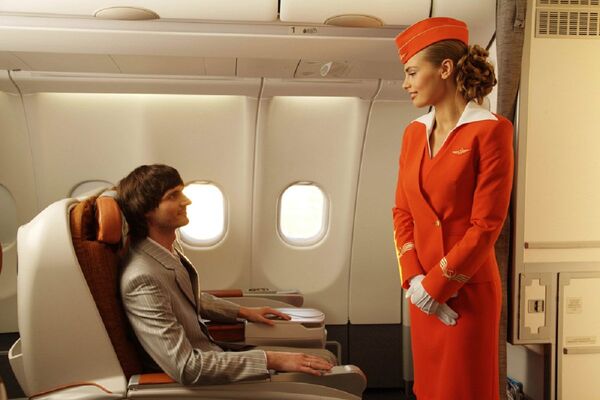 Les hôtesses de l’air d’Aeroflot, le visage des lignes aériennes russes - Sputnik Afrique