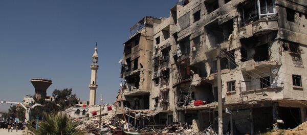 Лагерь палестинских беженцев Ярмук на окраине Дамаска - Sputnik Afrique