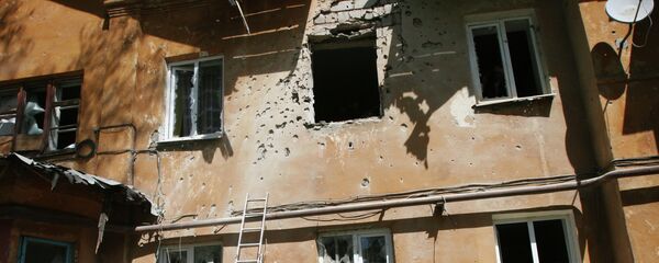 Последствия обстрелов Донецка - Sputnik Afrique