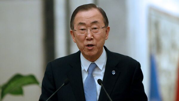 The Syrian people are victims of the worst humanitarian crisis of our time, said United Nations Secretary-General Ban Ki-Moon - Sputnik Afrique