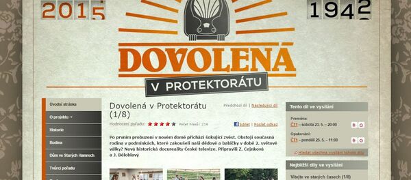 La téléréalité tchèque Dovolena v Protektoratu - Sputnik Afrique