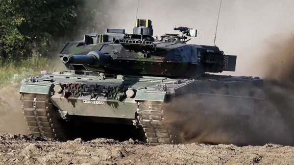 Un char de combat Leopard 2  - Sputnik Afrique