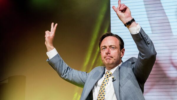 The leader of the NVA (New Flemish Alliance) Bart De Wever - Sputnik Afrique