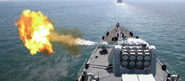 Le destroyer chinois DDG Harbin - Sputnik Afrique