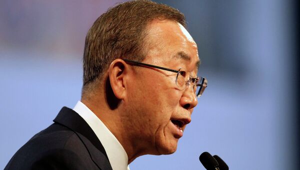 UN Secretary General Ban Ki-moon has welcomed the announcement of elections in Lesotho, scheduled for February 28, 2015. - Sputnik Afrique