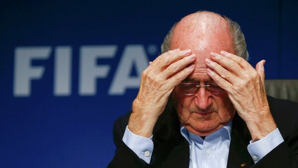 Joseph Blatter, président de la FIFA - Sputnik Afrique