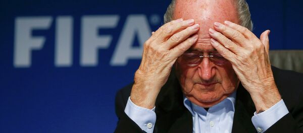 Joseph Blatter, presidente de la FIFA Joseph Blatter, presidente de la FIFA - Sputnik Afrique