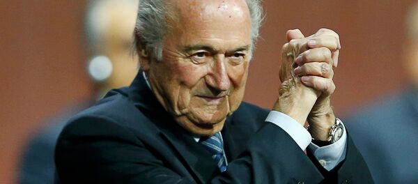 Joseph Blatter, president de la FIFA - Sputnik Afrique