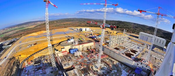 Construction d'un réacteur thermonucléaire expérimental international (ITER) près du centre de recherche de Cadarache - Sputnik Afrique
