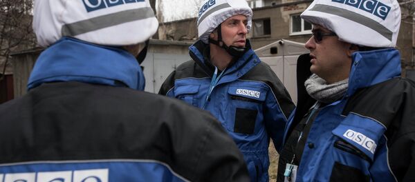 OSCE SMM monitoring the movement of heavy weaponry in eastern Ukraine - Sputnik Afrique