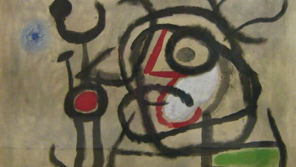 Joan Miró, Personnages et oiseau, 1962, Centre Pompidou - Sputnik Afrique
